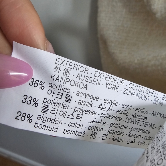 Zara cream Tweed dress textured size xs - Picture 4 of 6